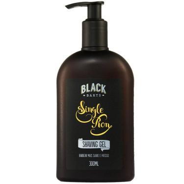 Imagem de Shaving Gel de Barbear Suave e Preciso Single Ron 300mL Black Barts
