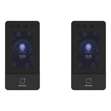 Imagem de 2x Terminal De Controle De Acesso Facial Ds-k1t342mfwx Hik - Hikvision