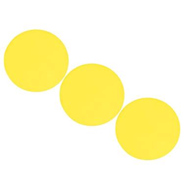 Imagem de 3 peças, abridor de jarras, abridor de garrafas multiuso porta-copos de silicone para cozinha almofada de isolamento térmico para idosos com mãos fracas, amarelo