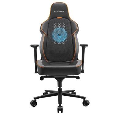 Imagem de Cadeira Gamer Cougar Nxsys Aero Ventoinha RGB Limite de peso 160kg Rec