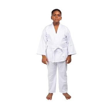 Imagem de Kimono Infantil Kids Judo Jiu-Jitsu, Haganah, Branco, M0