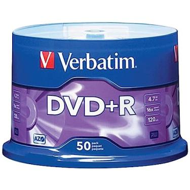 Imagem de Verbatim DVD+R eixo de mídia gravável, sem valor GB/sem valor, pacote sem valor
