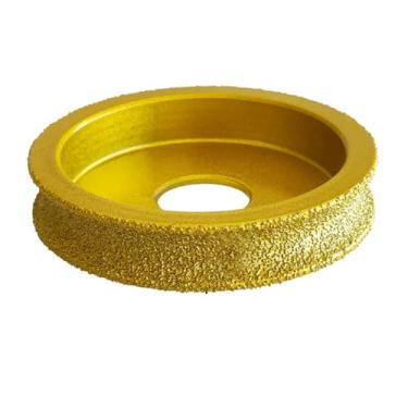 Imagem de shamjina Rebolo de concreto, ferramenta de chanfro de cabeça de moagem, disco de rebolo multiuso acessório, para telhas de alvenaria cerâmica, 10mm