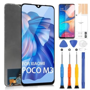 Imagem de Substituição de tela para Xiaomi Poco M3 / Redmi Note 9 4G / Redmi 9T / Redmi 9 Power LCD Display Touch Screen Digitalizador Montagem completa com kits de reparo (6,53 polegadas)