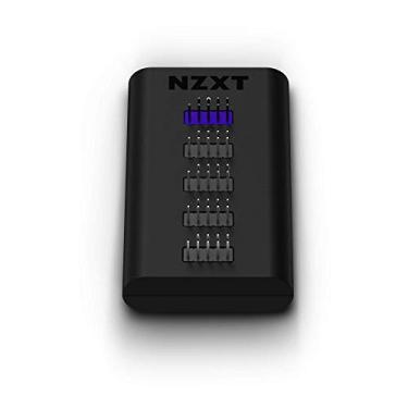 Imagem de NZXT Hub USB interno 3 - AC-IUSBH-M3-4 portas USB 2.0 internas - fitas de bloqueio duplo 3M - Corpo magnético - Plug and Play