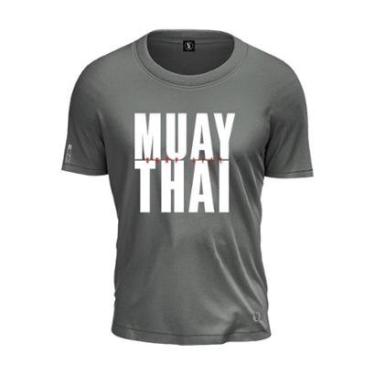 Imagem de Camiseta Muay Thai Padrão Shap Life Red Tradicional-Unissex