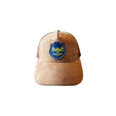 Imagem de PNW Apparel LogoSuede Trucker Hats - Boné Snapback ajustável de malha - Boné de beisebol masculino e feminino, Pnw Apparel Logotipo, Tamanho Único