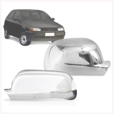 Imagem de Par Aplique Cromado para Capa Retrovisor Gol Special/Golf 2000 2001 20