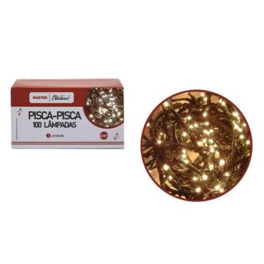Imagem de Pisca Pisca com 100 Lâmpadas Arroz 8 Funções 3,5mt - 220V - KOPECK