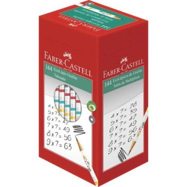 Imagem de Lápis Preto Redondo Decorado Ecolápis Tabuada Fantasia - Caixa com 144