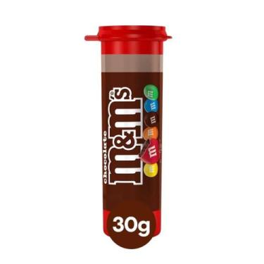 Imagem de Chocolate M&M Minis Tubo ao Leite 30g - Embalagem com 12 unidades