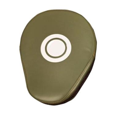 Imagem de UGPLM Alvo de perfuração de boxe para homens para homens Punch Mitts Treinamento Equipamento de luva de luvas Focus Mitts para fitness karatê Muay Thai Thai, Almofada de Mão Curva