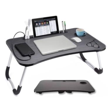 Imagem de Mesa Portátil Mesinha Notebook Computador Suporte Home Office ORIGINAL
