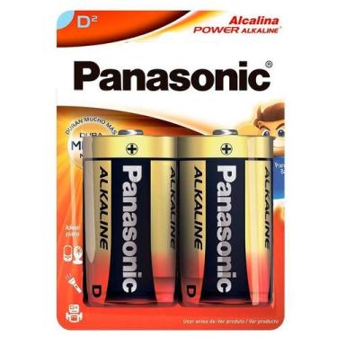 Imagem de 2 Pilhas Alcalinas D Panasonic F108