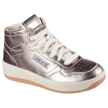 Imagem de Skechers Tênis esportivo feminino Court 2.0-Shining Glory, Ouro-rosa, 39