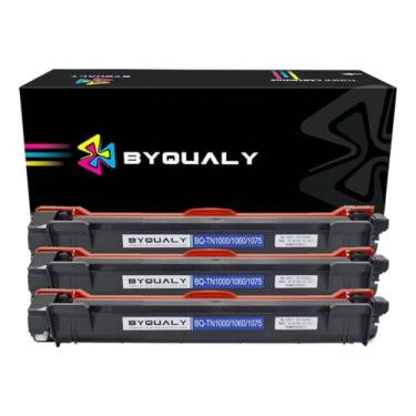 Imagem de Toner Compatível BQ-TN1000/1060/1075, Kit com 3 Cartuchos, Preto, Para HL1202 HL1212w