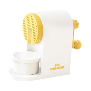 Imagem de WeiLaiKeQi de gelo rotativo com manivela, portátil, fácil de limpar, máquina de raspadinha, máquina de raspadinha para bar, acampamento, ambiente