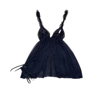 Imagem de Body de Renda Cinza Sexy - Sem Alças, Mangas e Costas - Lingerie Femin