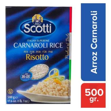 Imagem de Arroz Carnaroli Arroz Scotti 500 Gr. Italia sem Tacc