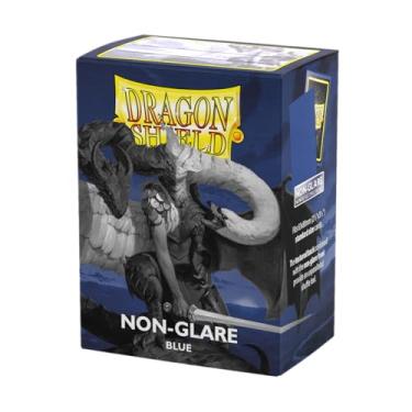 Imagem de Dragon Shield | Standard Size Card Matte Sleeves | 100 CT - Non Glare Smooth & Tough Premium TCG Sleeves | Compatible with Pokemon, Flesh & Blood, One Piece & Magic The Gathering | Blue