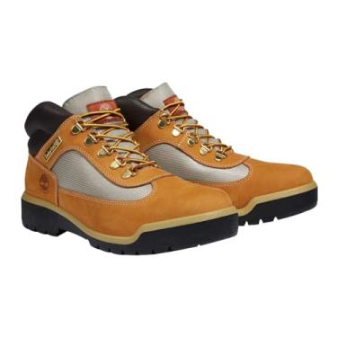 Imagem de Timberland Bota impermeável com cadarço médio, Nobuck trigo - 2024 Novo, 38