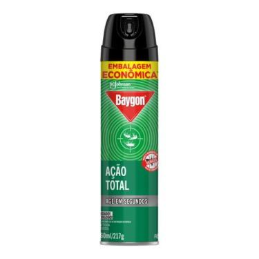 Imagem de Inseticida Aerossol Baygon Ação Total 360ml