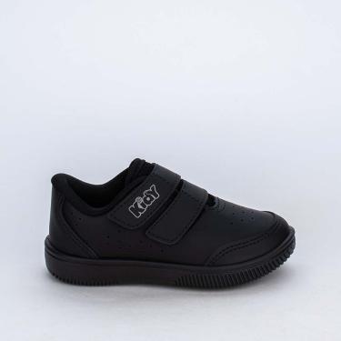 Imagem de Tênis Infantil Kidy Usefull College Calce Fácil Preto