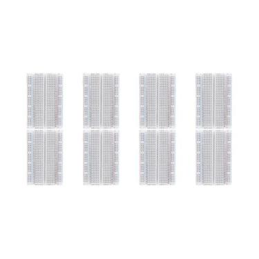 Imagem de Mini Protoboard Sem Solda 1-10 Peças 400 Pontos De Conexão Universal D