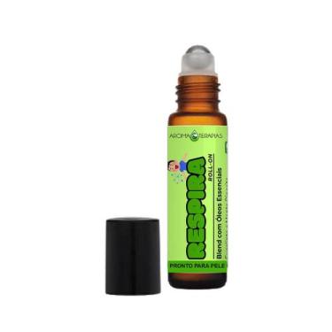 Imagem de Roll-On Respira Blend Óleos Essenciais - 10ml - Aroma e Terapias