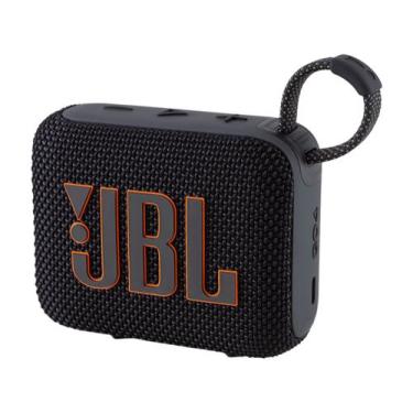 Imagem de Caixa de Som Portátil JBL GO 4 RMS Preto, Preto, Bivolt