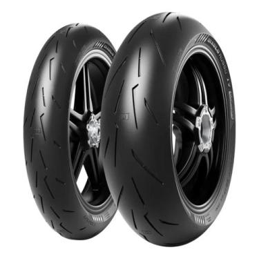 Imagem de Par Pneu 120 70 r17 190 55 r17 Diablo Rosso Corsa 4 Pirelli