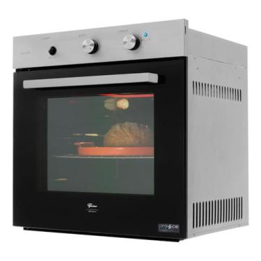 Imagem de Forno a Gas de Embutir Fischer Infinity 78L Inox com Grill