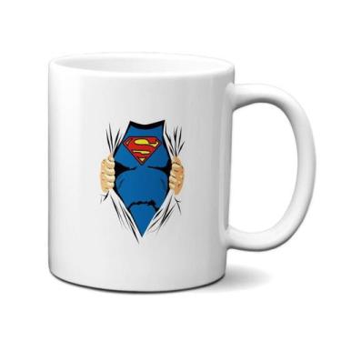 Imagem de Caneca Superman Presente Nerd Personalizado Clark Kent Hq - Live