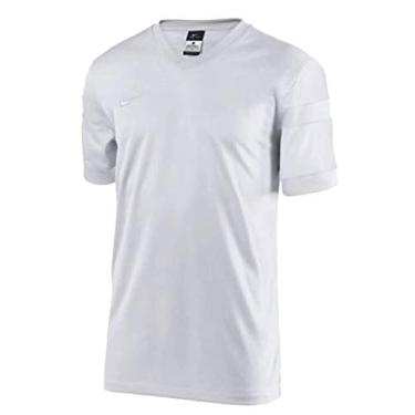 Imagem de Nike Camisa de futebol masculina Trophy II manga curta branco/branco preto tamanho médio