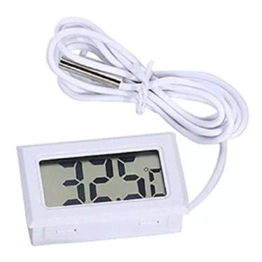 Imagem de Termômetro Digital Para; Aquário, Freezer, Chocadeira, Geladeira, Estufa, Caixas Térmicas, Cooler, Câmera Fria