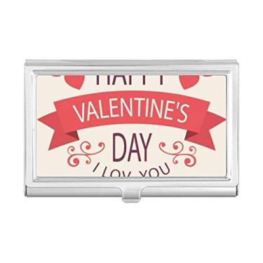 Imagem de Estojo com porta-cartões Happy Valentine's Day Love You