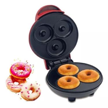 Imagem de Máquina De Donuts 3 Rosquinhas Sokany Sk08 Mini Donuts Antiaderente 11