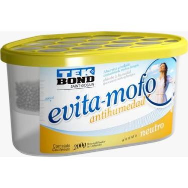 Imagem de Desumidificador Ambientes Evita Mofo Tek Bond Aroma Neutro 200g