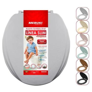 Imagem de Assento Sanitário Oval Almofadado Spot Para o Vaso Deca 1.6gpf 6.0lpf 