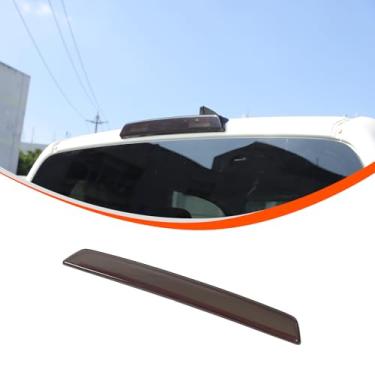 Imagem de Luz de freio traseira montada alta capa de acabamento da terceira luz de freio compatível com Nissan Frontier 2022-2024, terceira luz de freio de montagem alta capa decorativa 3ª tampa da lâmpada de