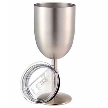Imagem de Taça Térmica Para Gin Com Parede Dupla Inox - 450Ml - Dolce Home