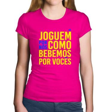 Imagem de Baby Look Algodão Joguem por nós como bebemos por vocês (Copa do Mundo