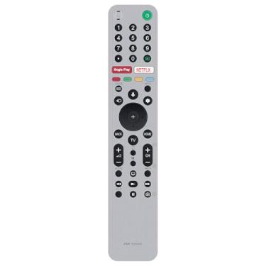 Imagem de Allimity Controle remoto de voz de substituição RMF-TX600P RMFTX600P adequado para Sony Bravia OLED TV KD-65A9G KD-55A9G KD65A9G KD55A9G
