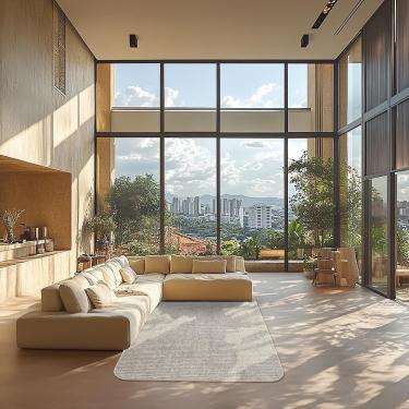 Imagem de Tapete Mariana Org. Cantos Prata 150x200cm Tapetes São Carlos