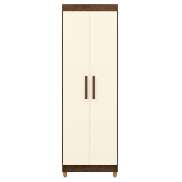 Imagem de Armario Multiuso 2 Portas 60 Cm Lin 10045 Imbuia Champanhe Vlr Imbuia Champanhe