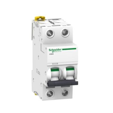 Imagem de Disjuntor Din Bipolar 20A C 60Ka Acti9 Schneider Electric 220V