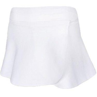 Imagem de Saia de Ballet Transpassada -  Só Dança Infantil - Branco, P, Branco