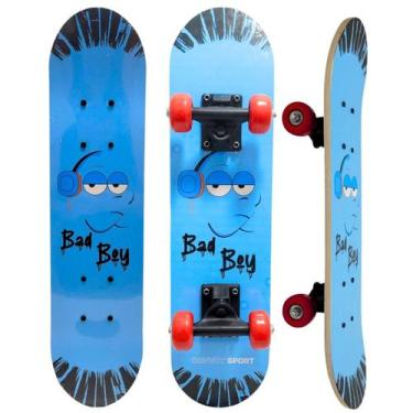 Imagem de Skate Infantil Shape Em Madeira Estampado 18277 - Alitoys