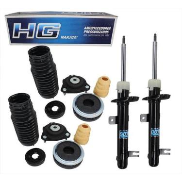Imagem de Par Amortecedor Dianteiro Com Batente Ecosport Nakata HG31102 / NK0226