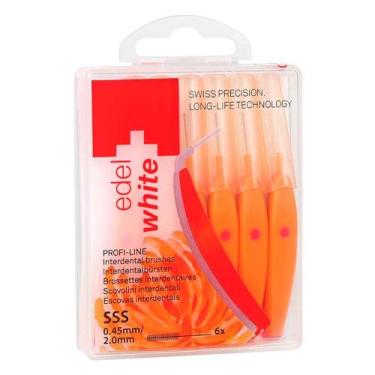 Imagem de Escova Interdental Edel White - Sss 0,45mm, Kit